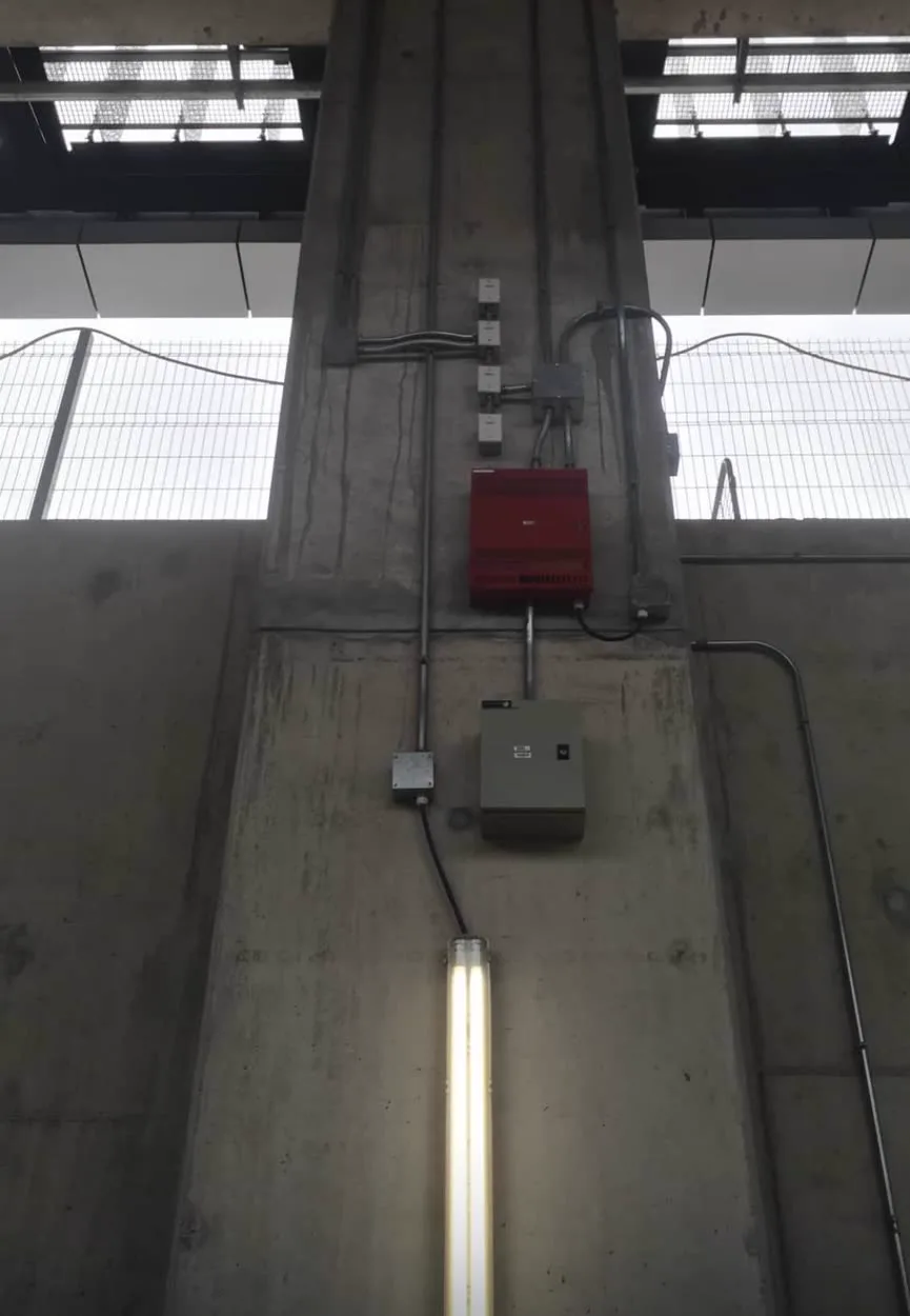 Instalaci&oacute;n el&eacute;ctrica industrial ejecutada por Blitzen Chile, proyecto 6